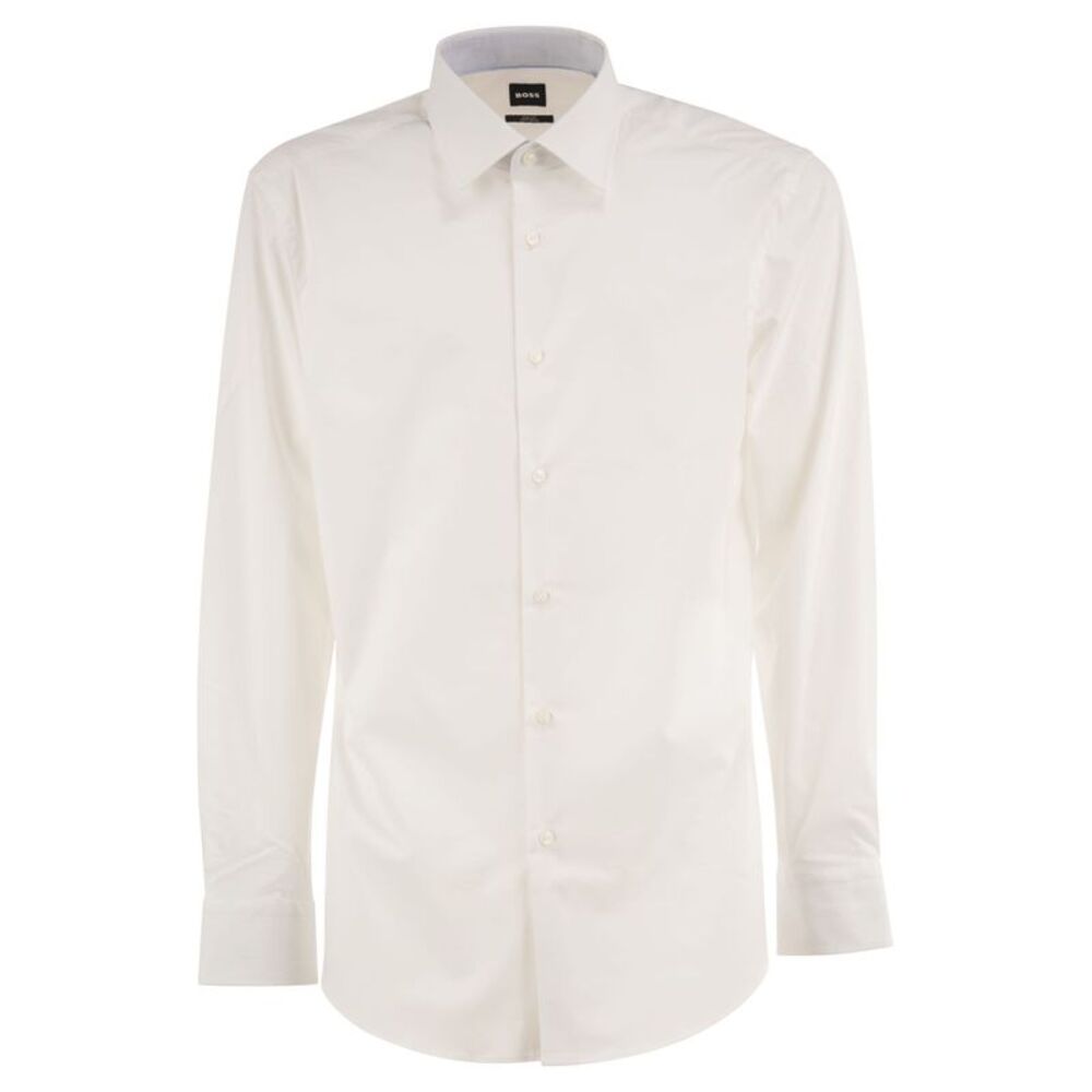 Boss Men Stretch Cotton Shirt